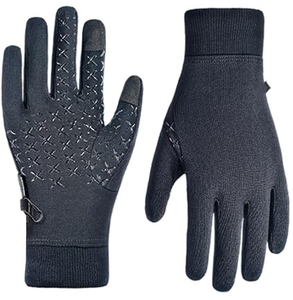 DEXFUZE DexShell Waterproof Gloves StretchFit v2, Three-layer Laminated, Merino Wool Lined, Slim Fit – Lightweight Unisex Gloves for Ski, Snowboarding & Winter Sports
