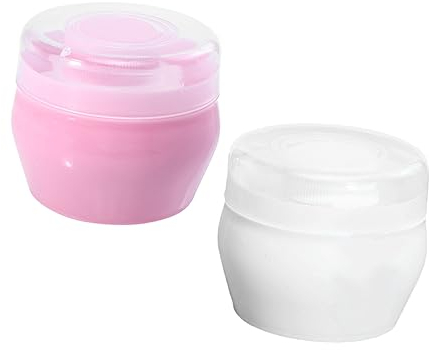 TOYANDONA 4sätze Babypuder Puff Box Flauschige Wiederverwendbare Puderquasten Für Sanfte Anwendung Für Baden Heißen Sommertagen Für Zuhause Und