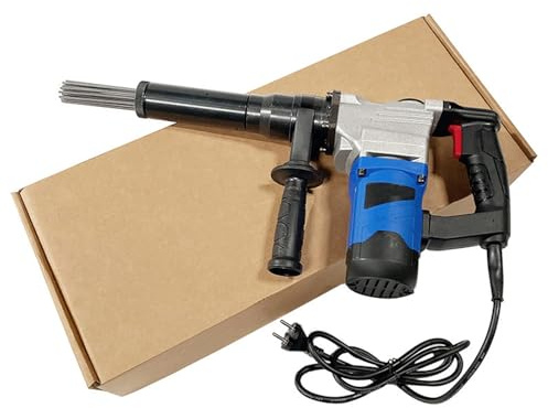 Scrostatore Elettrico Ad Aghi Per La Rimozione Di Ruggine, Scorie Di Saldatura, Vernice, Tubi In Acciaio, Viti, Dadi, Barche, Ponti, Macchina Per La Pulizia Della Ruggine Ad Ago Ad Alta Potenza Da