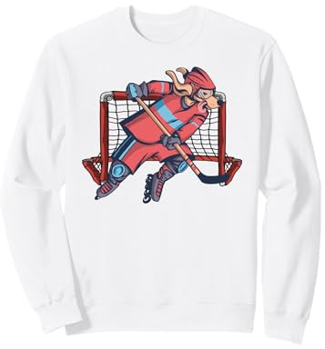 Hockey sur Roulette Roller Hockey Enfants Chien Inlinehockey Sweatshirt