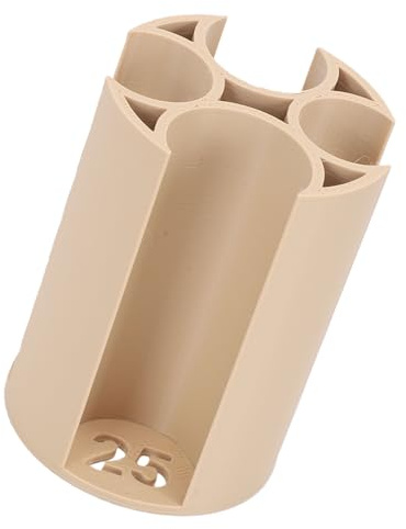 Tnfeeon Myntsorterare PLA Mynthållare Kompakt Bärbar Växlingsorganisator 2,76 X 1,97 i 4 Slots Dime Quarter Storage för Bank Teller Business Store Office