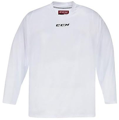 CCM Practice Jersey 5000 Junior White L/XL