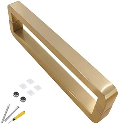 YXXDP Fienile Maniglia Porta/Maniglie Porte Maniglia per Porta Scorrevole in Acciaio Inossidabile, Maniglia per Porta A Doppia Faccia A Forma di H per Porta D'ingresso del Patio, Porta in Legno
