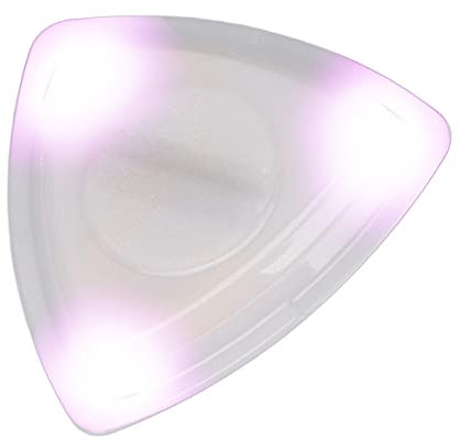 Leuchtendes Plektrum, LED Plektron mit Berührungsaktivierung für Gitarre und Bass - Inklusive Batterie Musikzubehör
