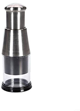 Tritatutto per aglio pressato, pressa per aglio in acciaio inossidabile, taglierina manuale per tritare aglio, affettatura di peperoni e cipolle