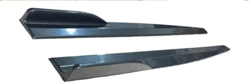 Falda Lateral Automóvil Faldón Lateral Para Coche, Labio Basculante, Divisor, Ala, Parachoques, 2 Uds., Para Peugeot 208 2019+ Faldón Lateral Divisor