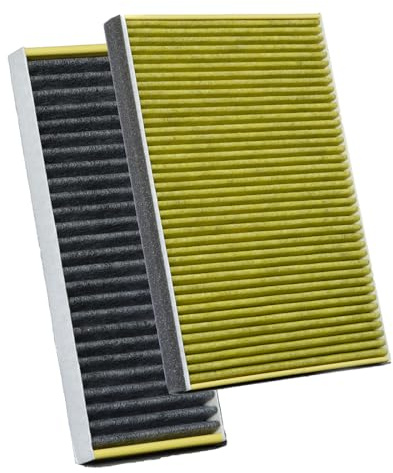 Tops Aktivkohlefilter Dunstabzugshaube für Siemens lc67khm60 / Neff Z51AIA0X0 / Bosch DWZ0AK0A0 / Constructa Gaggenau 11041790 | 2 Stücke / 1 set