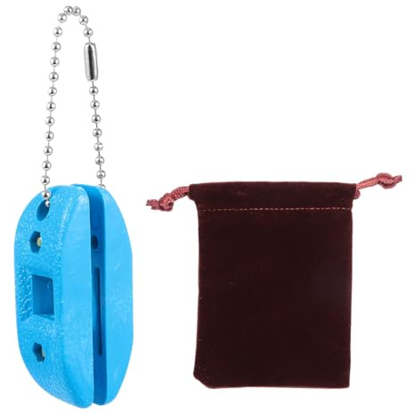 Homoyoyo Affilatrice per Pattini da Ghiaccio Portatile Nucleo Singolo, Regolabile per Lame Hockey e Pattinaggio Artistico, Borsa e Corda, Manutenzione Rapida e Uniforme Colore Casuale