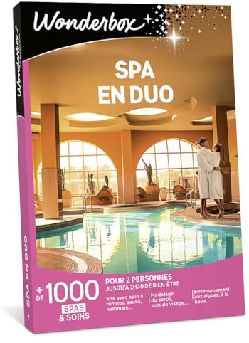 Wonderbox - Spa en Duo - Coffret Cadeau - Idée Cadeau Relaxation