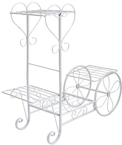 Cabilock 1pezzi Portafiori Decorative con Struttura Multistrato per Balcone e Interni Rack per Piante Resistente e Stabile Design Elegante per Ufficio e Casa