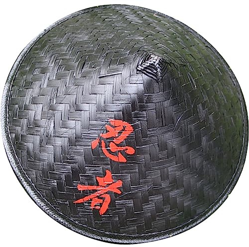 Toddmomy Cappello da ninja asiatico, cappello di paglia cinese, orientale, cappello da sole cinese, cappello da giardino orientale, cappello di paglia asiatico, cappello di riso, grande gronda di