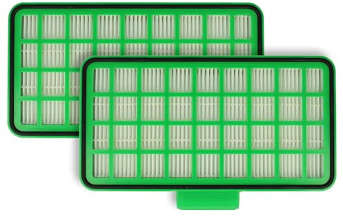 vhbw 2x filtre compatible avec Rowenta Silent Force Extreme Cyclo RO8213EA/410, RO8213EA/411 aspirateur - Filtre HEPA contre les allergies
