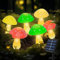 Ninonly Garten Solarleuchten für Außen, 8 Modi Pilz Gartenbeleuchtung Außen, Wasserdicht Solarlampen Outdoor, Gartendeko Mushroom Lamp für Draußen Yard Rasen Balkon