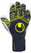 uhlsport Fußball Torwarthandschuhe Prediction Absolutgrip Skin Cut, Marine/weiß/Fluo gelb, 9