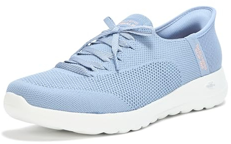 Skechers Femme Go Walk Joy Abby Hands Free Slip-ins Chaussures de Loisirs, Bleu, 38 EU