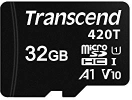 Transcend TS32GUSD420T 32GB Class 10 UHS-I microSD Card