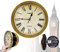 TKSE Wanduhr Safe - Vintage Geheime Aufbewahrungsbox für Geld, Schmuck und Wertsachen