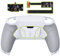 eXtremeRate Goma Grip Programable RISE4 Remap Kit para ps5 Mando Modelo BDM-010 BDM-020 Actualización Board & Carcasa Trasera & 4 Palancas Botones Accesorios para ps5 Control-NO Incluye Mando(Blanco)