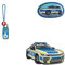 Step by Step Magic MAGS Police Car Cody, 3-teilig, 2 Magnet-Applikationen und 1 Anhänger, als Ergänzung für den Schulranzen oder Vorschulrucksack