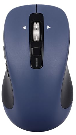 CITLLA L359 trådlös datormus, 2,4 G USB-mottagare, full storlek, justerbar DPI och 4-vägs rullning, tyst klick för PC, bärbar dator, resor och arbete.