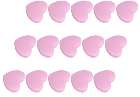 Milisten 15 Pezzi di Smorzatori di Vibrazioni A Forma di Cuore per Racchetta da Tennis Smorzatori di Vibrazioni per Racchetta da Tennis A Forma di Cuore