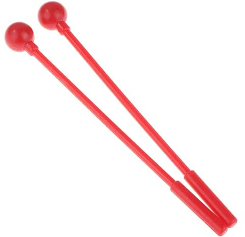 Trumstockar, Trumstockar 2 st flerfärgade plast slagverk(Red)