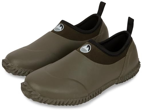 Lakeland Active Men's Grasmere Multipurpose Slip On Garden Muck Shoes - Moss Green - 10 UK