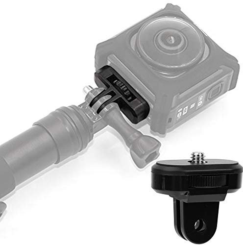 VBESTLIFE Universal 1/4 Inch Screw, 1/4 Inch Universal Action Camera Screw Mount Tripod Selfie Stick Adapter for Sony OSMO ACTION GOPRO SJCAM XiaoYi