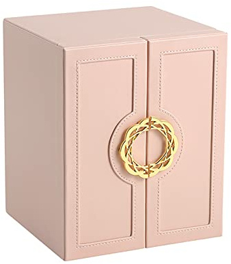 AOSIFIEL Cute Jewelry Box for Women teen Girls Jewelry Organizer Large Jewelry Organizers and Storage Faux Leather Jewelry Storage Jewlery Box Jewellery Box Joyeros Organizador De Mujer