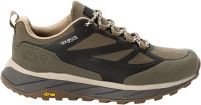 Jack Wolfskin Herren TERRAVENTURE Texapore Low M Walking-Schuh, Black/Black, 44 EU