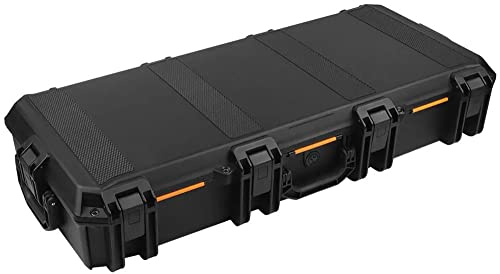 REMEK 39 Zoll Gewehr-Hartschalenkoffer, Waffenkoffer Mit Schaumstoff Wasserdichtes Stoßfestes Druckventil Gewehrkoffer Für Langwaffen Transportkoffer Schutzkoffer Kamerakoffer