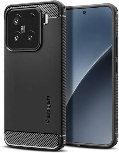 Spigen Rugged Armor Case Compatible with Xiaomi 15 - Matte Black