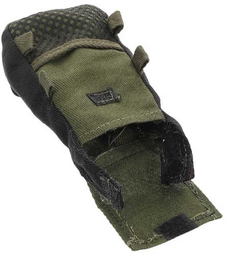 BESPORTBLE 1/6 Scale Soldier Doll Backpack Miniature Pretend Play Toy for Kids and Collectors 12-inch Military Green Doll Accessory Sports Bag for Action Figures and Dollhouses