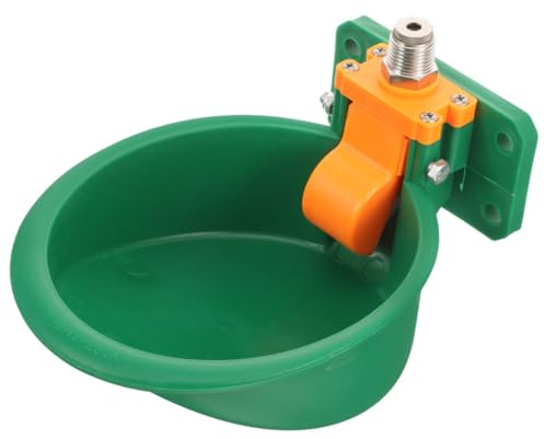 ifundom Bebedero Automático para Ganado con Capacidad Suficiente Dispensador Resistente de Abs para Vacas Ovejas Caballos y Cerdos Abrevadero Práctico para Alimentación Continua Granjas