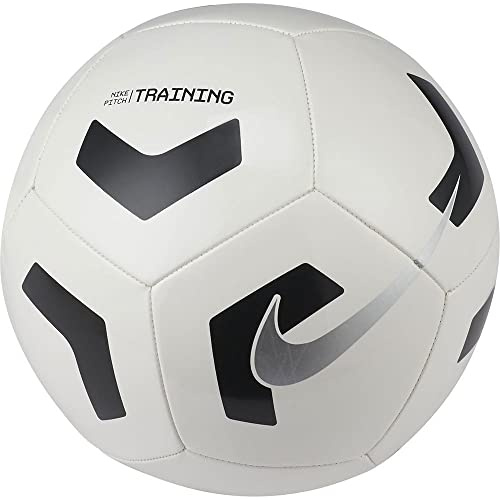 Nike Pitch Training Ball CU8034-100, Unisex footballs, white, 4 EU
