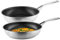 SILBERTHAL Induktion Pfannen Set - Bratpfannen 2er Set - Induktionsgeeignet - 28cm & 24cm - Edelstahl - Beschichtet