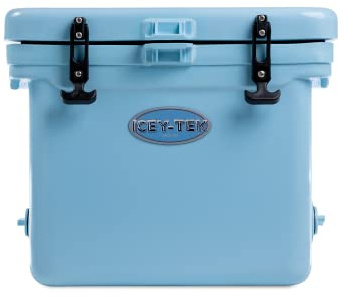 Icey-Tek 25 Litre Cube Cool Box - Baby Blue