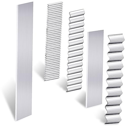 KALIONE 5 stycken polymerlerverktyg, lerskärare, blad, lera, polymerlerverktyg, lerskärare, set, flexibel, polymerlerskärare, lerskärverktyg för lera, gör-det-själv, formning, skulptering