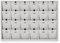 Oirlv Gris Microfibra 24 Cuadrícula Pendientes Collar Organizador Expositor Joyería Bandeja de Almacenamiento