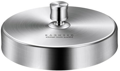 Pressa per hamburger, antiaderente, in acciaio inox, utensile da cucina regolabile per barbecue e hamburger, forma rotonda