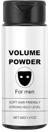 Polvo de textura para el cabello: polvo de peinado voluminante ligero para hombres | Acabado mate natural, fácil aplicar productos de preparación para viajes, negocios, citas, fiestas y peinado cotidi