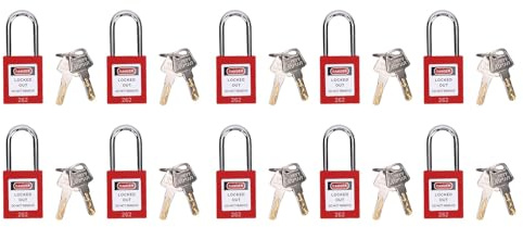 Keenso Lucchetti durevoli di Tagout della serratura con la funzione chiave di conservazione per sicurezza industriale