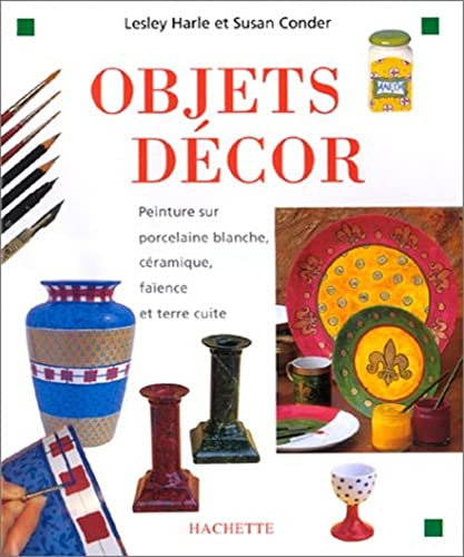 Objets Décor. Peinture sur porcelaine blanche, céramique, faïence et terre cuite