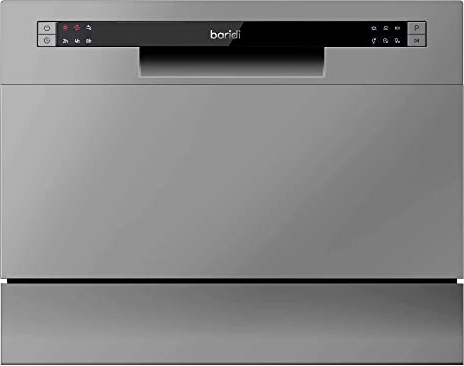 Table top dishwasher, 6 place settings and 6 programmes - Silver