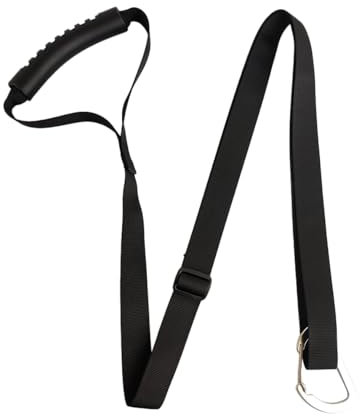 Toeloioh 2Pcs Kayak Standing Assist Strap & Tow Rope, Multi-Purpose Kayak/Canoe Drag Strap, 31-57 Inch Adjustable Water Sports Tow Rope