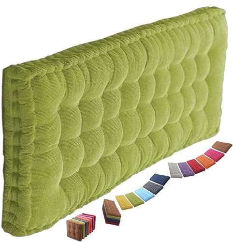 uyeoco Coussin de Siège de Banc Jardin 200/180/160/150/120/110cm,Coussin de Banc 8-10 d'épaisseur, Coussin de Banc l'intérieur, l'extérieur et Le Patio Assise Coussin(@7,50x100cm)