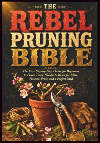 The Rebel Pruning Bible: The Easy Step-by-Step Guide for Beginners to Prune Trees, Shrubs & Roses for More Flowers, Fruit, and a Perfect Yard
