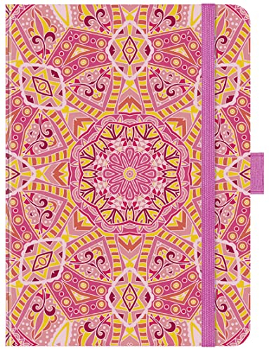 Premium Timer Midi Pink Orient 2023: Buchkalender - Terminplaner mit hochwertiger Folienveredelung und Prägung. 11 x 15,5 cm
