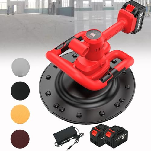 Levigatrice Rotorbitale Eccentrica Levigatrice elettrica, macchina lisciatrice elettrica per pareti, cazzuola per cemento, cazzuola elettrica per cemento e malta, lucidatrice a velocità rego