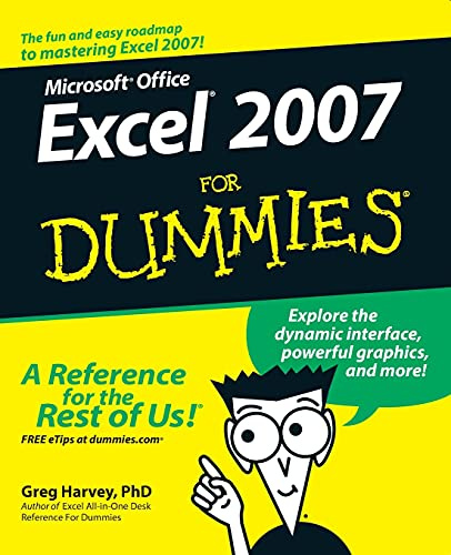 Microsoft Office Excel 2007 for Dummies (For Dummies Series)
